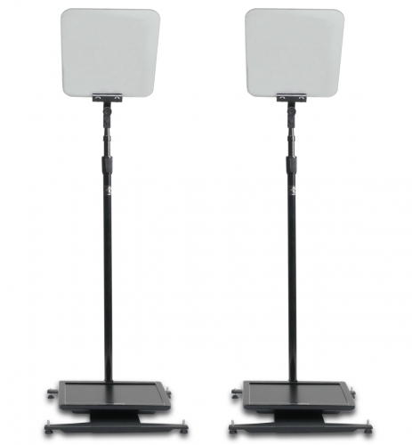 StagePro Presidential Teleprompter (Pair Series) with Carbon Poles and Regular Monitor - Monitor: 15
