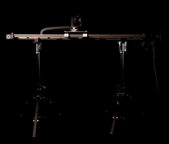 Robidia VR-Slider with AI platform for Multi Cam autotracking and virtual production