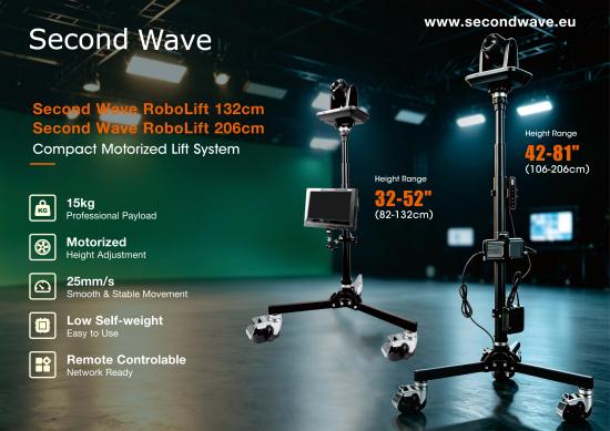Second Wave RoboLift Small � AI‑READY Stativ