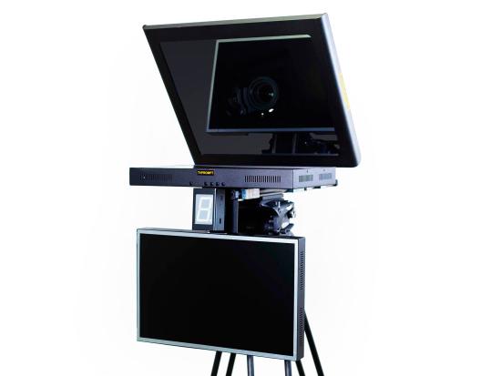 TVPROMPT Light Teleprompter High Brightness with Talent monitor